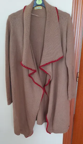 Chaqueta RUGA M/38/10 Marrón con Rojo