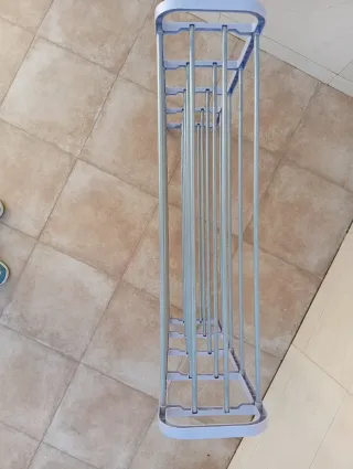 Zapatero 3 baldas metal y plástico