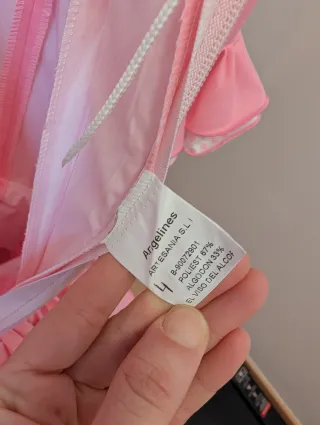 Traje de Gitana Niña Rosa