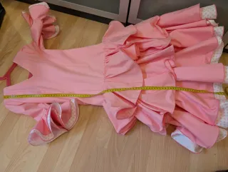 Traje de Gitana Niña Rosa