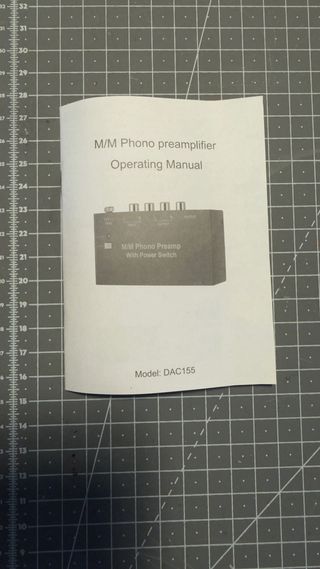 Preamplificador Phono M/M con Fuente