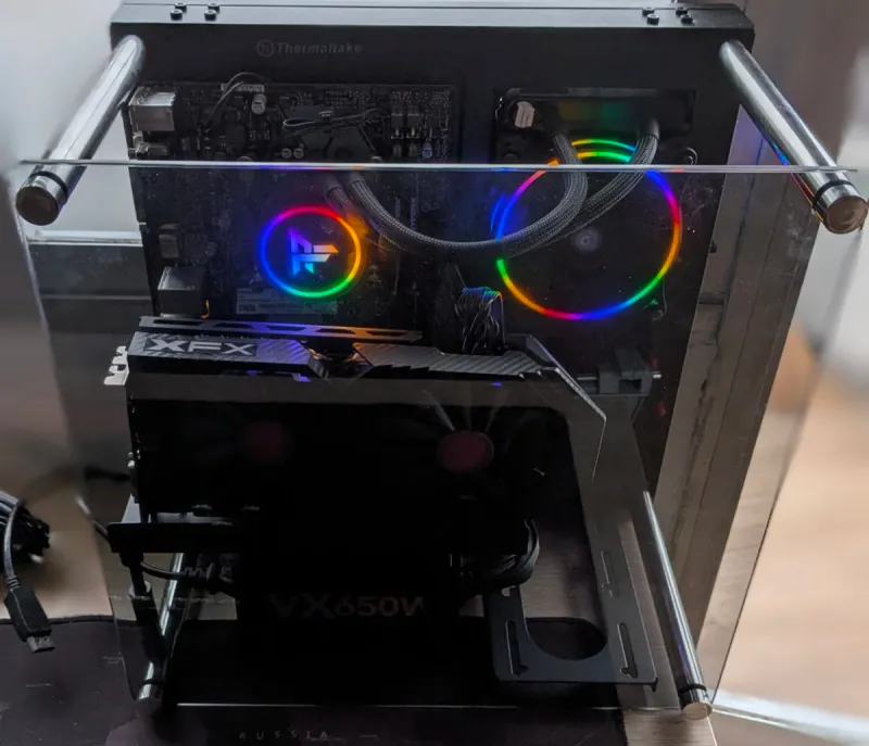 PC Gaming Thermaltake p1 Negro afbeelding 2