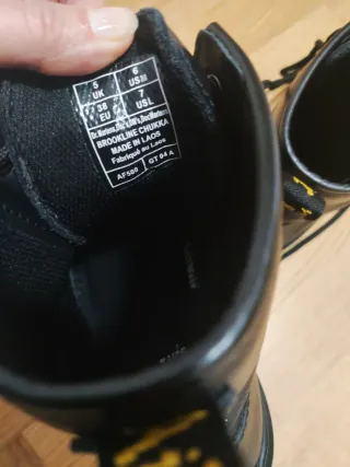 Botas Dr. Martens Negras (3 usos)