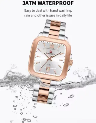 Reloj Naviforce Hombre Oro y Plata