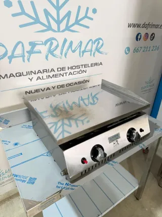 Plancha a gas cromo duro revisada