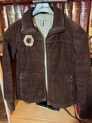 Cazadora pana Zara mujer talla M