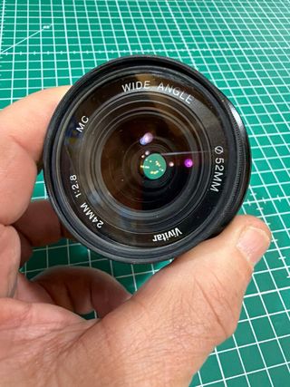 Objetivo 24mm Vivitar F (Nikon) f/2.8