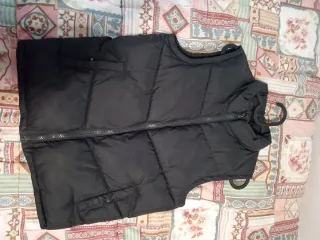 Chaleco Mango niño negro