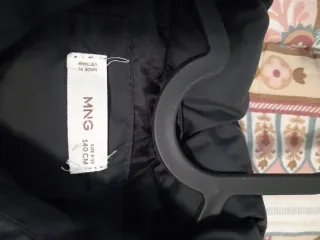 Chaleco Mango niño negro