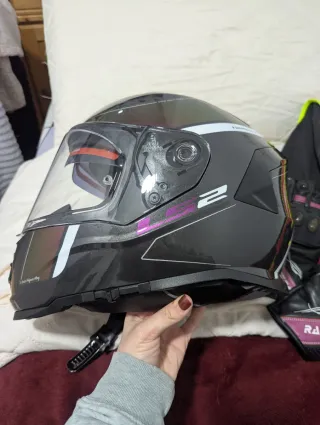 Casco Moto Integral LS2 Mujer Talla S