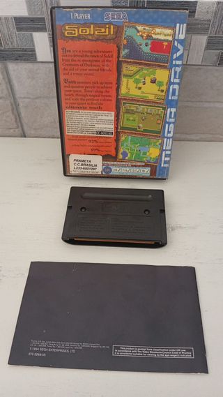 Soleil Mega Drive UK Version