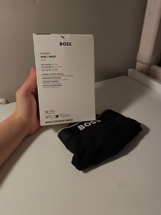 Calzoncillos algodón Hugo Boss 3uds