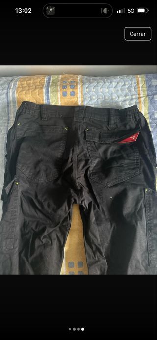 Pantalón de trabajo negro