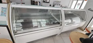 2 Vitrinas Heladería 18 y 24 Sabores