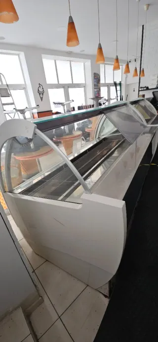 2 Vitrinas Heladería 18 y 24 Sabores