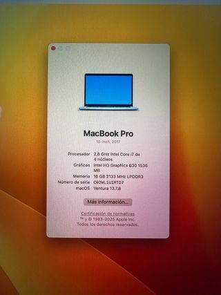 MacBook Pro 15”