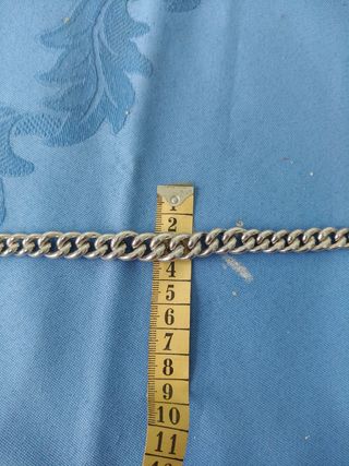 Cadena plata de ley