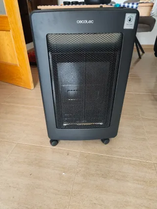 Estufa Gas Cecotec Plegable Llama Azul