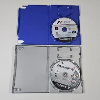 Lote 4 Juegos PS2: F1 2004, MotoGP 4, NBA 2K11, GT