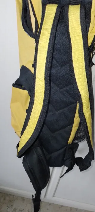 Zaino Crazy Creek nero e giallo