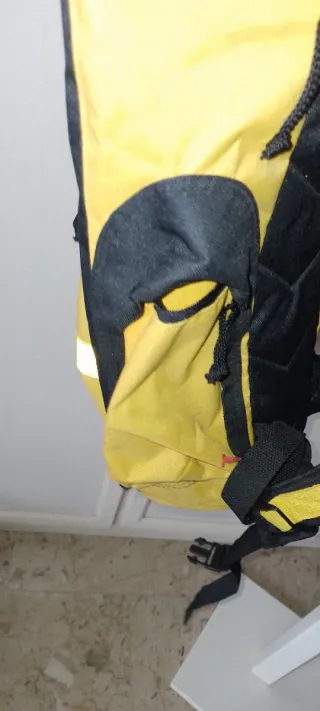 Zaino Crazy Creek nero e giallo