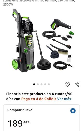 Hidrolimpiadora Lavor - Alta presión