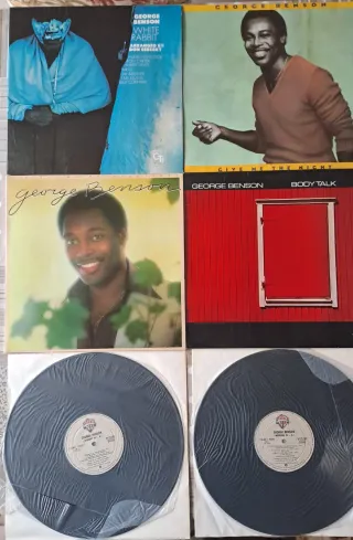 Lote 6 Vinilos LP George Benson Jazz R&B Soul