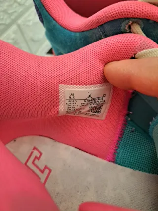 Jordan Tatum 2 Scarpe da Ginnastica Blu/Rosa