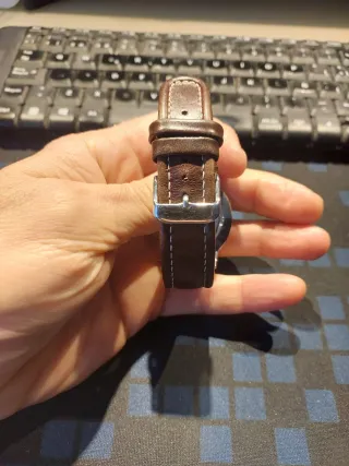 Reloj Festina Hombre Marrón y Plateado