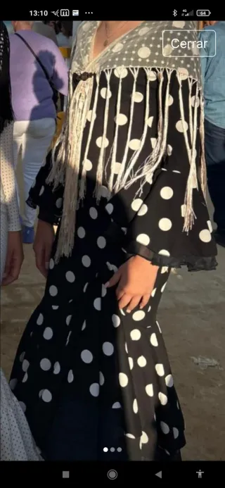Vestido Flamenca Lunares