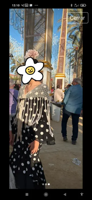 Vestido Flamenca Lunares