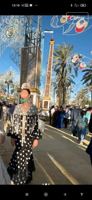 Vestido Flamenca Lunares