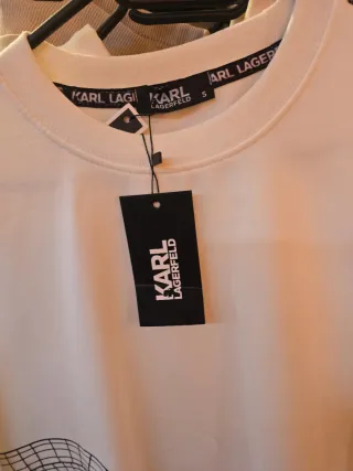 Sudadera Karl Lagerfeld Blanca Talla M