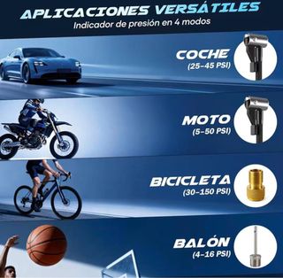 Compresor Aire Portátil 3 en 1 SIN ABRIR