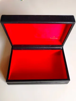 Antigua Caja estuche para Reloj Omega