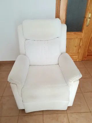 Sillón blanco