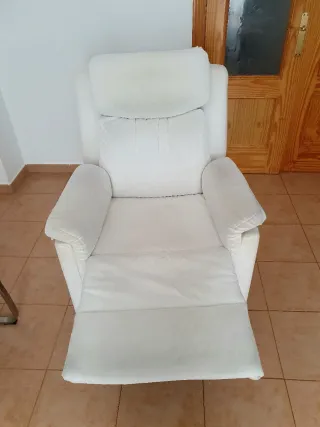 Sillón blanco