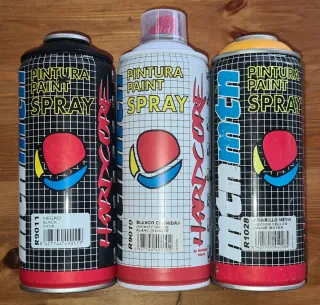 Lote 3 Botes Pintura Spray MONTANA Hardcore