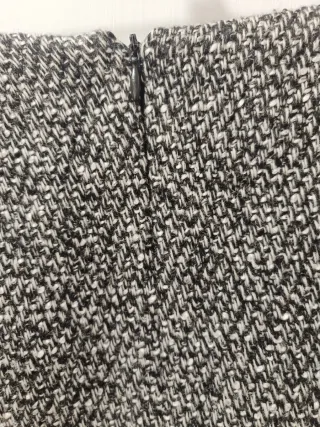 Gonna Sinequanone nera e grigia