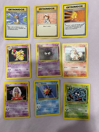 Lote 20 Cartas Pokémon Base Español