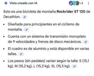 Bicicleta de montaña negra y azul