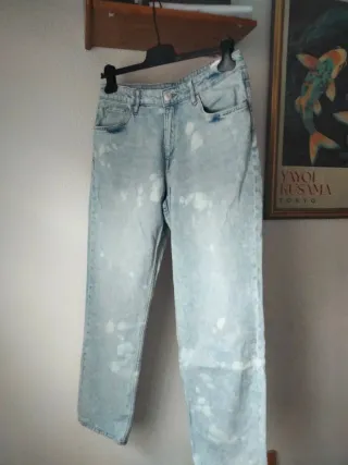 Pantalón vaquero hippie mujer Talla L