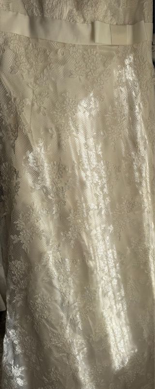 Vestido de Novia Encaje Blanco De Joaquim verdu
