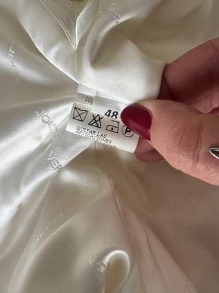 Vestido de Novia Encaje Blanco De Joaquim verdu