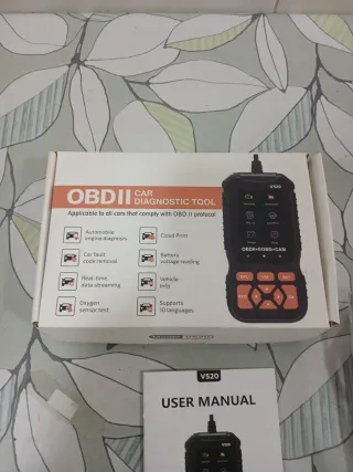 OBDII V520 Herramienta Diagnóstico Coche