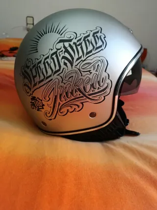 Casco Semi Integral Custom Nuevo