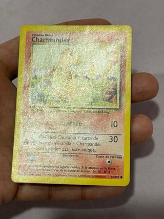 Cartas Pokémon Base Set Español Pikachu y Charmand