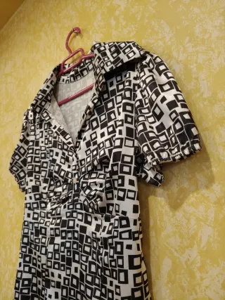 Camisa estampada mujer