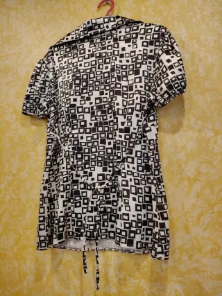 Camisa estampada mujer