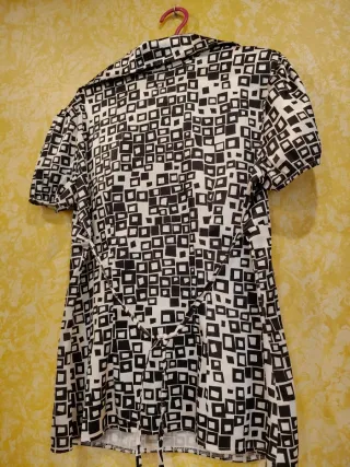 Camisa estampada mujer
